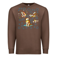 Chestnut calvin and hobbes Premium Sweatshirt - artisFamous