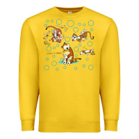 Lemon calvin and hobbes Premium Sweatshirt - artisFamous