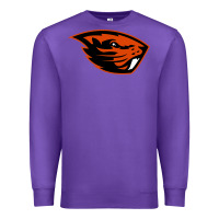 Purple oregon merch tee Premium Sweatshirt - artisFamous