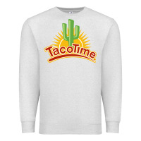 Oatmeal Heather Resto Tacotime Premium Sweatshirt - artisFamous