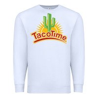 White Resto Tacotime Premium Sweatshirt - artisFamous