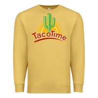 Antique Gold Resto Tacotime Premium Sweatshirt - artisFamous