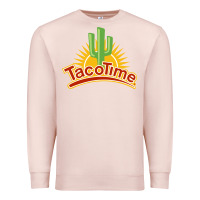 Pale Pink Resto Tacotime Premium Sweatshirt - artisFamous