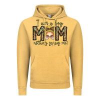 Vintage Mustard Iam Boy Mom Nothing Scares Me Vintage Hoodie - CowhideDigitalArt