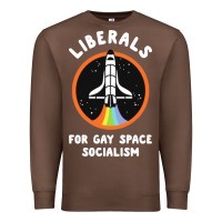 Chestnut liberals for gay space socialism Premium Sweatshirt - artisFamous