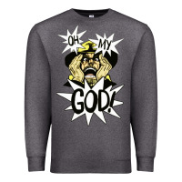 Charcoal Heather oh my god Premium Sweatshirt - artisFamous