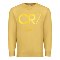 Antique Gold cr7 graphic Premium Sweatshirt - artisFamous
