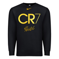 Black cr7 graphic Premium Sweatshirt - artisFamous