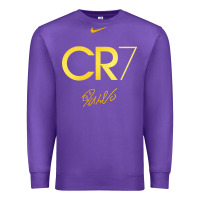Purple cr7 graphic Premium Sweatshirt - artisFamous