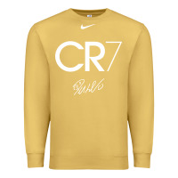 Antique Gold cr7 graphic Premium Sweatshirt - artisFamous