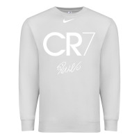 Dove Grey cr7 graphic Premium Sweatshirt - artisFamous