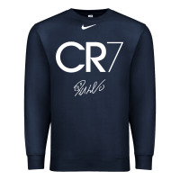 Navy cr7 graphic Premium Sweatshirt - artisFamous