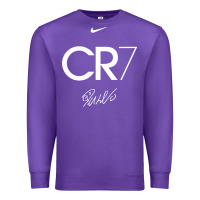 Purple cr7 graphic Premium Sweatshirt - artisFamous