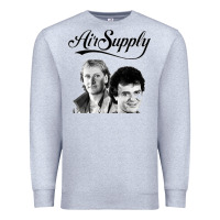 Heather Grey air supply 9 Premium Sweatshirt - artisFamous