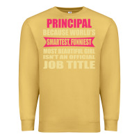 Antique Gold principal funniest isn't a jobtitle Premium Sweatshirt - artisFamous
