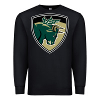 Black south florida bulls Premium Sweatshirt - artisFamous