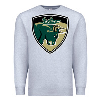 Heather Grey south florida bulls Premium Sweatshirt - artisFamous