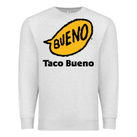 Oatmeal Heather Resto Taco Bueno Premium Sweatshirt - artisFamous