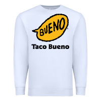 White Resto Taco Bueno Premium Sweatshirt - artisFamous