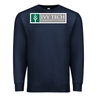 Navy Ivy Tech Community College of Indiana Premium Sweatshirt - artisFamous