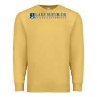 Antique Gold Lake Superior College (LSSU) Premium Sweatshirt - artisFamous