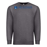 Charcoal Heather Lake Superior College (LSSU) Premium Sweatshirt - artisFamous