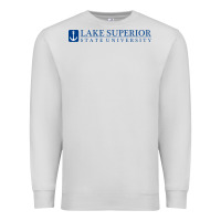 Dove Grey Lake Superior College (LSSU) Premium Sweatshirt - artisFamous