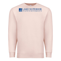 Pale Pink Lake Superior College (LSSU) Premium Sweatshirt - artisFamous