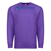 Purple Lake Superior College (LSSU) Premium Sweatshirt - artisFamous