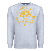 Heather Grey Maharishi International College Premium Sweatshirt - artisFamous