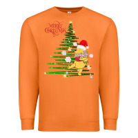Carrot Winnie The Pooh- Merry christmas Premium Sweatshirt - artisFamous