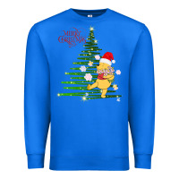 Winnie The Pooh- Merry Christmas Premium Sweatshirt | Teevron
