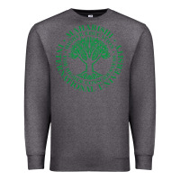 Charcoal Heather Maharishi International College Premium Sweatshirt - artisFamous