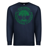 Navy Maharishi International College Premium Sweatshirt - artisFamous