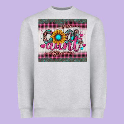 Cool Aunt Heavyweight Sweatshirt Designed By Jahusdesignshop