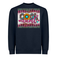 Navy cool aunt Heavyweight Sweatshirt - JahusDesignShop
