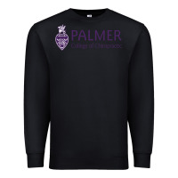 Black Palmer College of Chiropractic Premium Sweatshirt - artisFamous