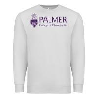 Dove Grey Palmer College of Chiropractic Premium Sweatshirt - artisFamous