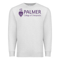 Oatmeal Heather Palmer College of Chiropractic Premium Sweatshirt - artisFamous