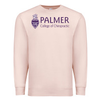 Pale Pink Palmer College of Chiropractic Premium Sweatshirt - artisFamous