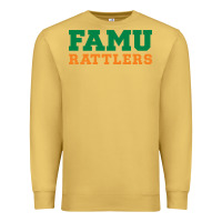 Antique Gold Famu Rattlers Premium Sweatshirt - artisFamous