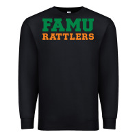 Black Famu Rattlers Premium Sweatshirt - artisFamous