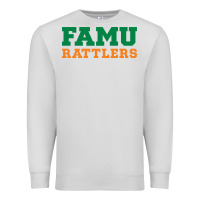 Dove Grey Famu Rattlers Premium Sweatshirt - artisFamous