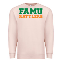 Pale Pink Famu Rattlers Premium Sweatshirt - artisFamous