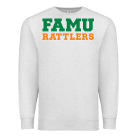 Oatmeal Heather Famu Rattlers Premium Sweatshirt - artisFamous