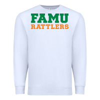 White Famu Rattlers Premium Sweatshirt - artisFamous