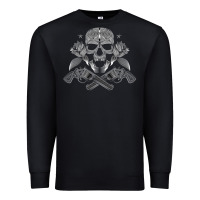 Black guns & roses 7 Premium Sweatshirt - artisFamous