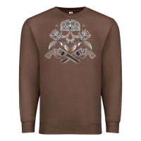 Chestnut guns & roses 7 Premium Sweatshirt - artisFamous