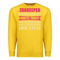 Lemon zookeeper funniest isn't a jobtitle Premium Sweatshirt - artisFamous
