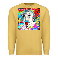 Antique Gold POP ART RETRO Premium Sweatshirt - artisFamous